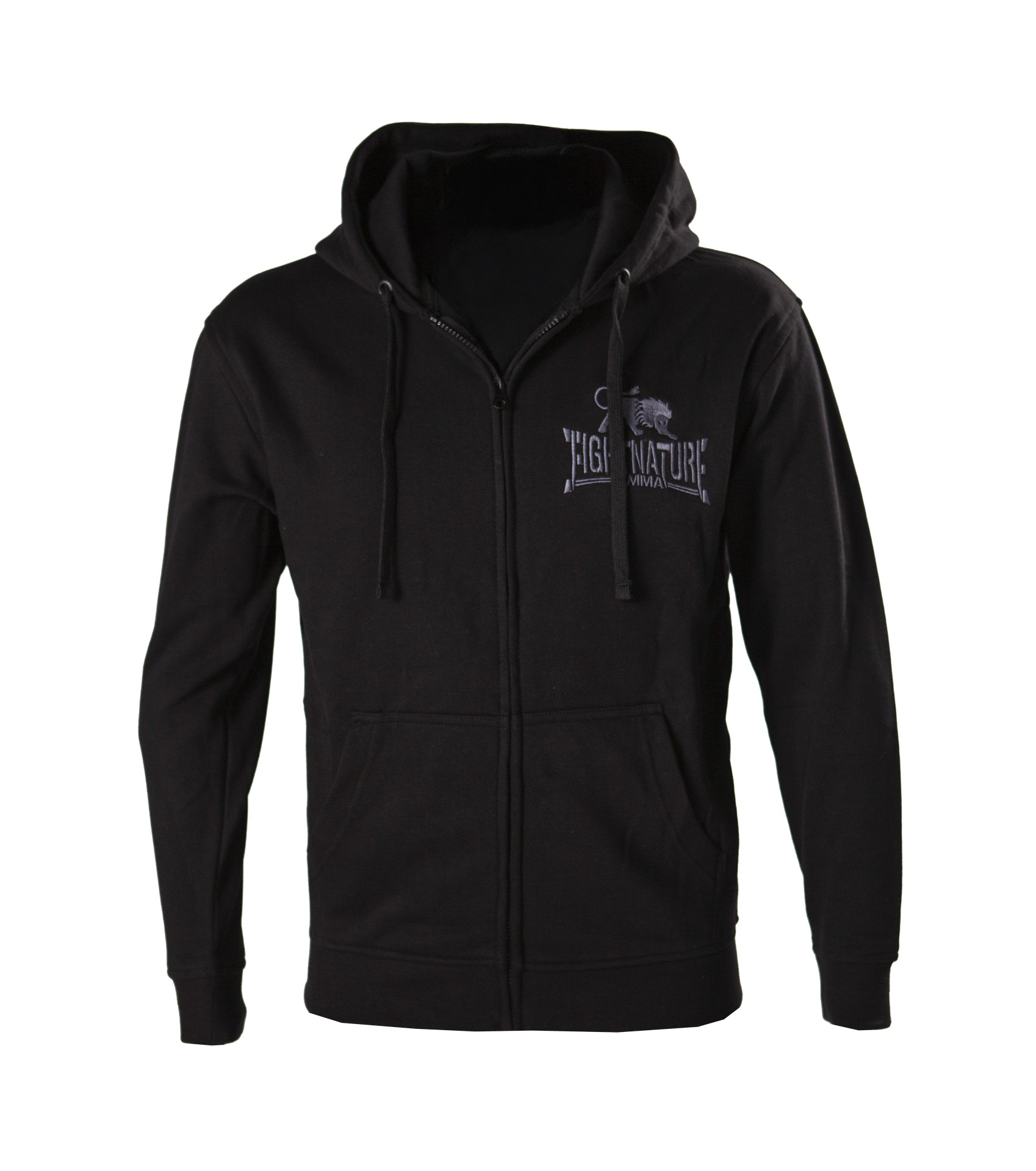FIGHTNATURE Zip Hoody / Zipper mit Logo