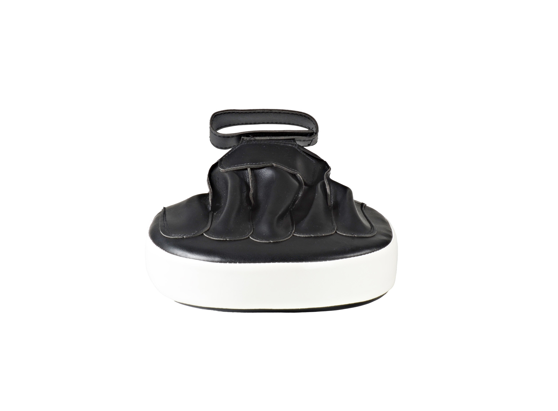 Coaching Mitt schwarz/weiß