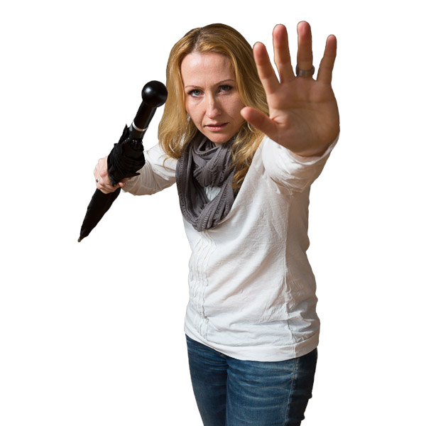 Selbstverteidigungsschirm